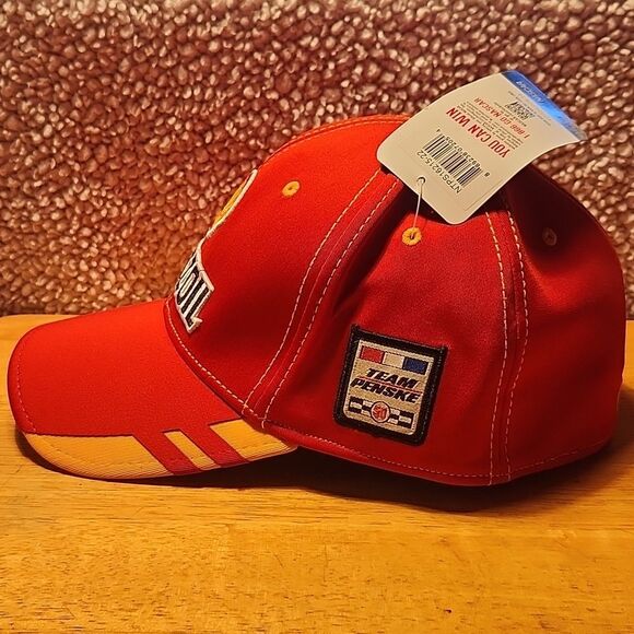 Nascar Pennzoil Joey Logano AFlex Stretchfit Hat - New - Picture 3 of 10